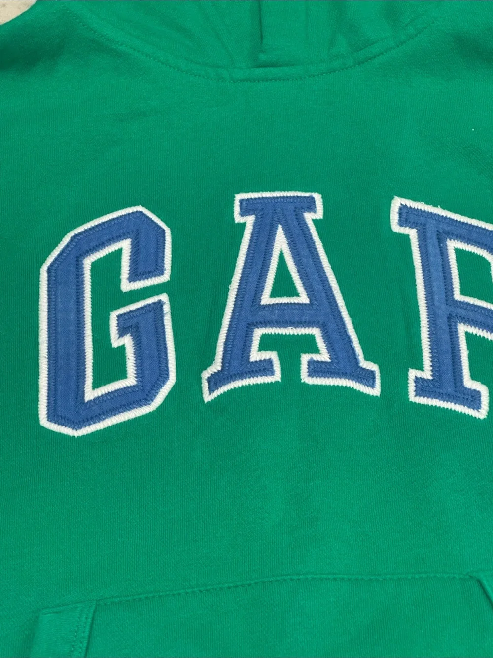 GAP Kids Green Hooded Sweatshirt